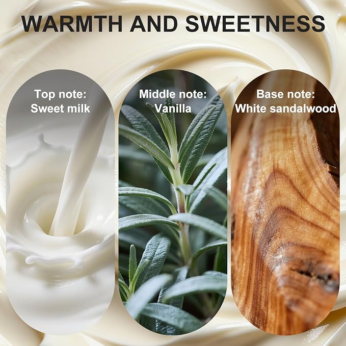 Reed Diffusers Set, 7.10 oz Vanilla Scented Diffuser with 7 Sticks, Long Lasting Home Fragrance for 120 Days, Perfect for