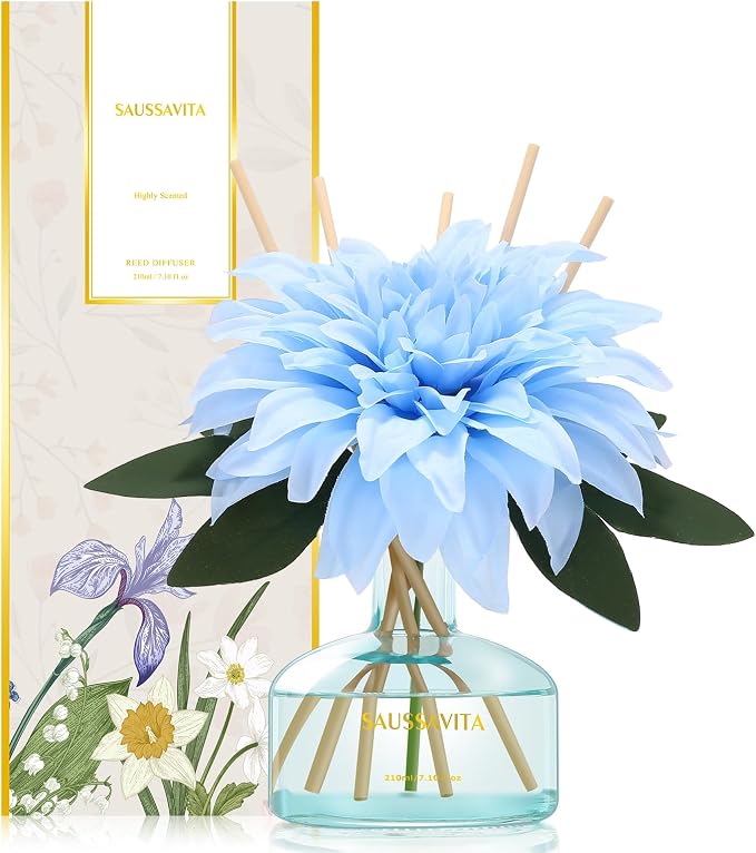 Reed Diffusers Set The Forest of Citrus Scent, Bathroom Floral Scent Diffuser, Reed Diffuser for 120 Days, product image
