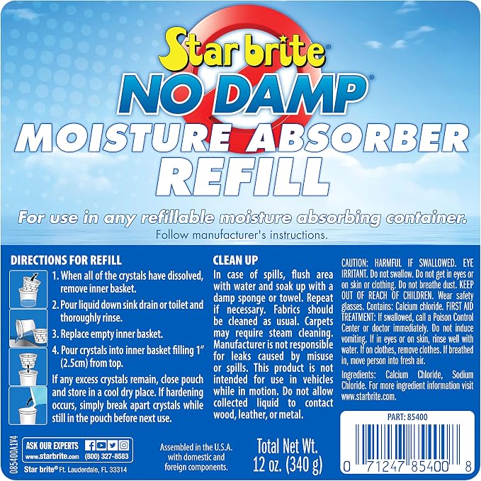 Refill No Damp Dehumidifier 12 OZ. (085400) 12 OZ, alternate product view 2