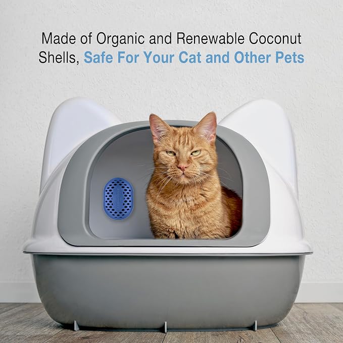 Refills for Fridge, Litter and Trash Deodorizers - Odor Eliminator, Activated Charcoal, alternate product view 4