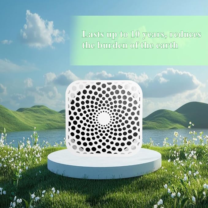 Refrigerator Deodorizer Lasts for 10 Years, Fridge Deodorizer Odor Eliminator 99%, Catalyst Air Purifier for Fridge &