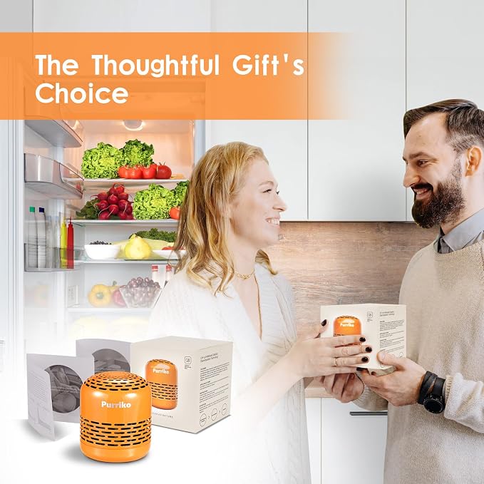 Refrigerator Deodorizer,Lasts up to 10 Years,Refrigerator Odor Eliminator,Fridge Deodorizer,More Effective Than Baking Soda