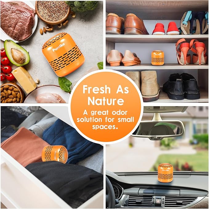 Refrigerator Deodorizer,Lasts up to 10 Years,Refrigerator Odor Eliminator,Fridge Deodorizer,More Effective Than Baking Soda