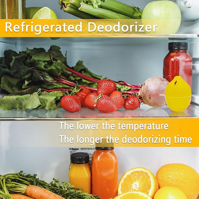 Refrigerator Deodorizer – More Effective Than Baking Soda, Effectively removes stubborn refrigerator odors, alternate product