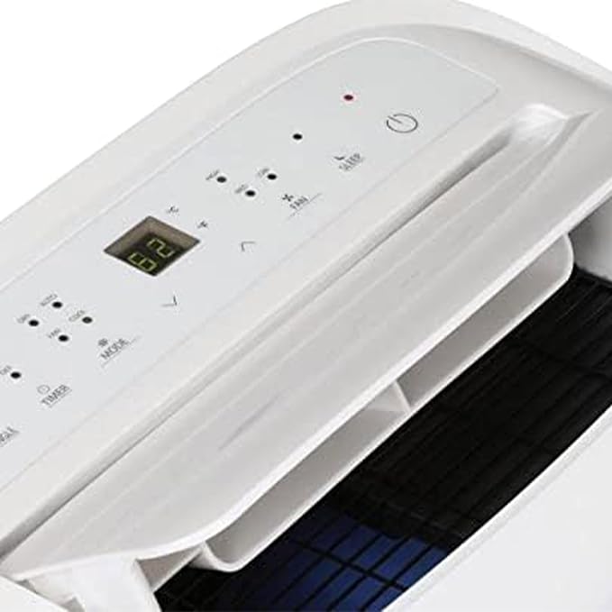 (Renewed) 12,000 BTU (8,000 BTU DOE) 115-Volt WiFi Portable Air Conditioner with Dehumidifier Mode for up to 350 sf
