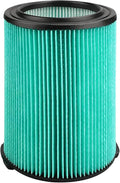 Replacement 97457 VF6000 Vac Filter Compatible With 5-20 Gallon Wet/Dry Vacuums WD5500 WD0671