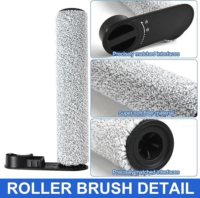 Replacement Brush Roller Accessories Kit Compatible with Eureka NEW430BL and Compatible with Jonr ED12/ ED12 Lite Cordless