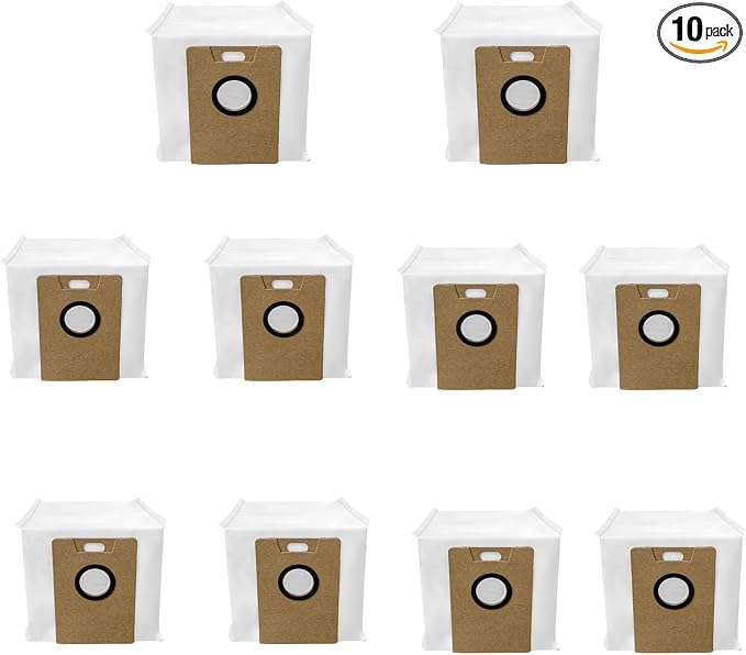 Replacement Dust Bags Compatible With uninell UR3 Robot Vacuum Cleaner, 10 Pack Spare Parts Accessories, product image