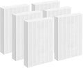 Replacement Filter R Compatible with Air Purifier HPA300 HPA200 HPA100 and 5000 Series, 6 Pack HEPA Filter, product