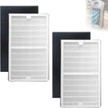 Replacement Filters C Compatible with Idylis IAF-H-100C, IAP-10-200, IAP-10-280 Air Purifiers Include 2 Filters & 2 Carbon