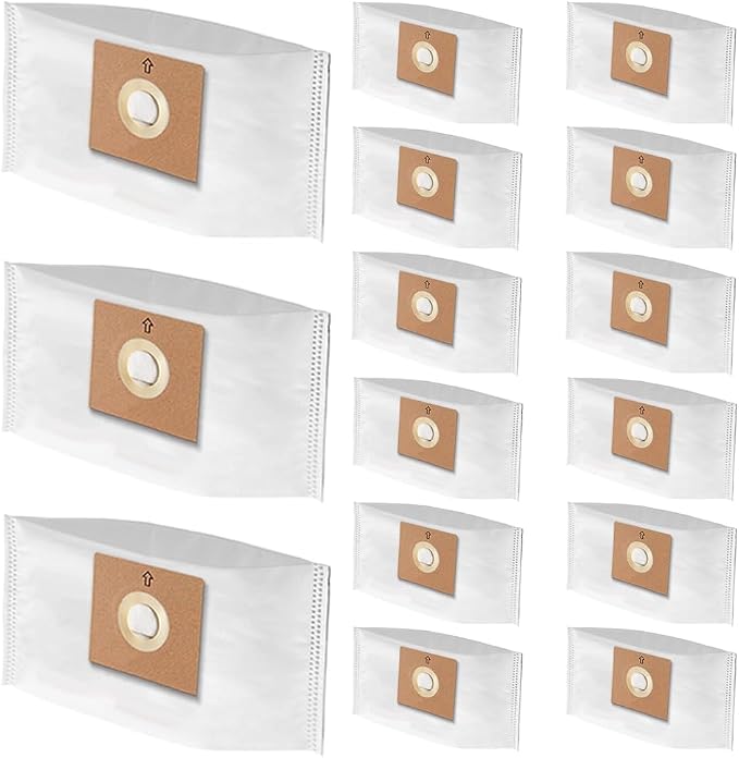 Replacement for Vacuum Bags, AHC-2 HEPA Fleece Filter Bags, compatible with Turbo Red Canister Vacuum Cleaner