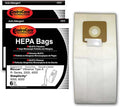 Replacement HEPA Filtration Vacuum Cleaner Dust Bags for 2000, 4000 and Vibrance Series. Simplicity 5000, 6000 and