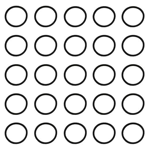 Replacement Convertible Upright Vacuum Round Belts 25 Pack- Part # FB258 (49258), product image