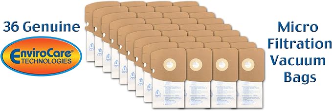 Replacement Micro Filtration Vacuum Cleaner Bags made to fit Eureka Style MM 60297A Style-10. Replaces Part# 60295C Mighty