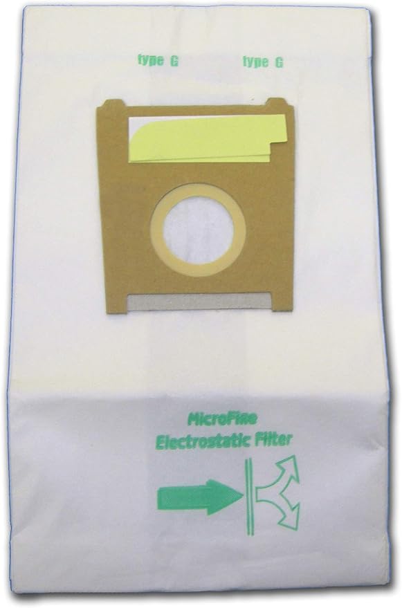 Replacement Micro Filtration Vacuum Cleaner Dust Bags Designed to Fit Bosch Type G Compact Series and Formula Series