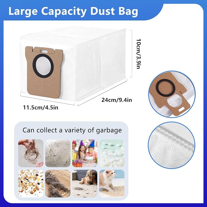 Replacement Part for L10 Ultra /L10s ultra /L10s pro/ L10s Pro Gen 2/ L10 prime; Xiaomi X10+/ X20+ Vacuum
