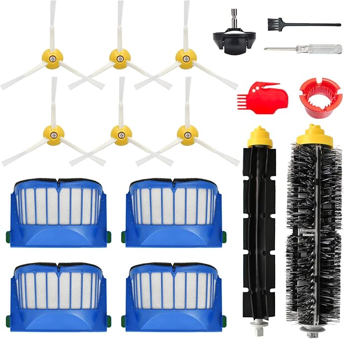 Replacement Parts accessories Kit for Roomba 600 Series 692 675 677 671 694 614 691 670 615 676 639 621 679 Robotic