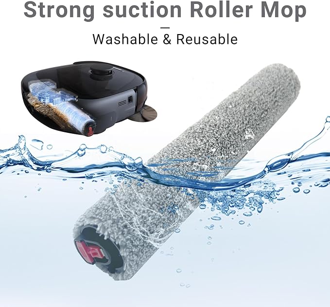 Replacement Parts Kit Compatible With Omni E25 / E28, Vacuum Cleaner Accessories Includes:2 Mop Roller Brush,1 Set Main