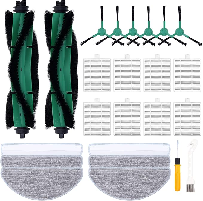 Replacement Parts Pack for Roomba Combo Essential Series Q011, Y0110, Q0120, Y0140 Robot Vacuum Cleaner, product image
