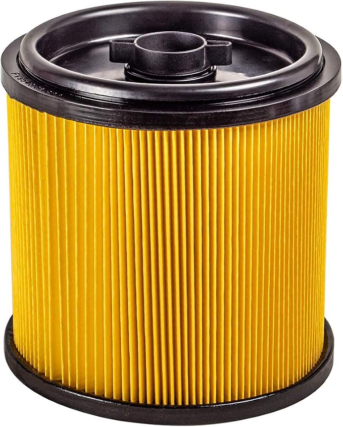 Replacement Standard Dry Cartidge Filter & Retainer Fits 5 to 20 Gallon Wet and Dry Vacuum (Pack of 2), alternate view 2
