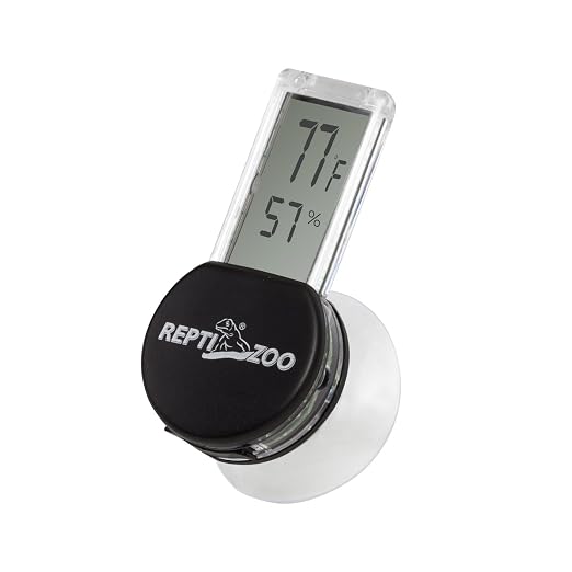 Reptile Terrarium Thermometer Hygrometer Digital LCD Display Pet Rearing Box Reptiles Tank Thermometer Hygrometer with