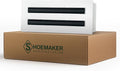 Residential Linear Slot Diffuser – 10x4 Decorative Soft White Wall & Ceiling Air Vent Cover, Adjustable Pattern Controller