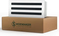 Residential Linear Slot Diffuser – 14x6 Decorative Soft White Wall & Ceiling Air Vent Cover, Adjustable Pattern Controller