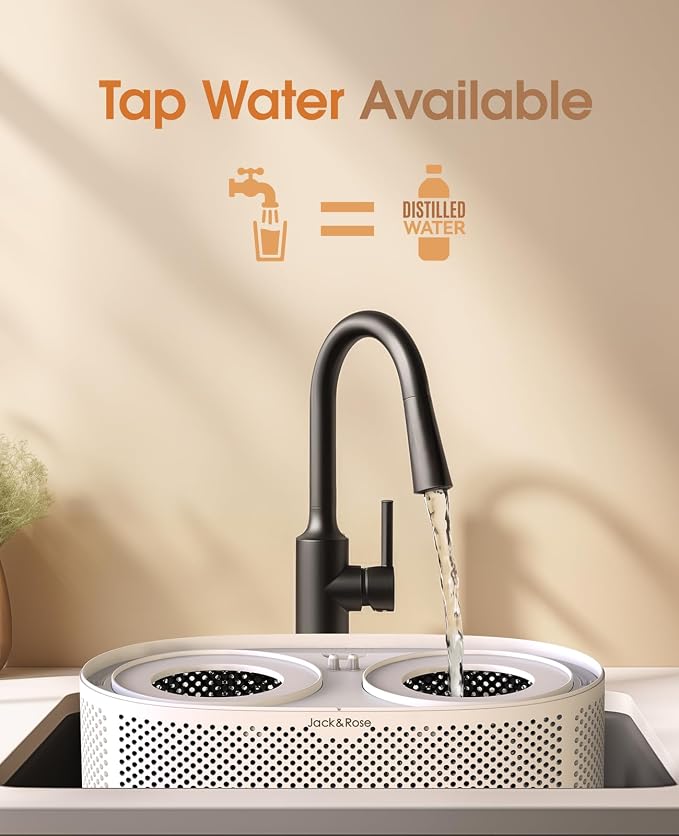 Reuseable Wick Evaporative Humidifier for Bedroom Quiet everyday comfort Baby Humidifier, No White Dust, alternate product