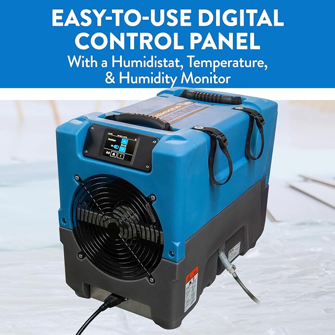 Revolution LGR Commercial Dehumidifier with Pump, 17 Gallon, Industrial Dehumidifier, Compact Dehumidifier, alternate product