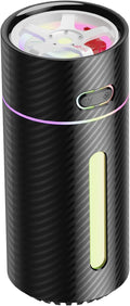 Rim GT Auto Portable Mini Humidifier with fidget spinner,Cool Mist,Rechargable,USB Powered,relieve pressure and stress,Cool