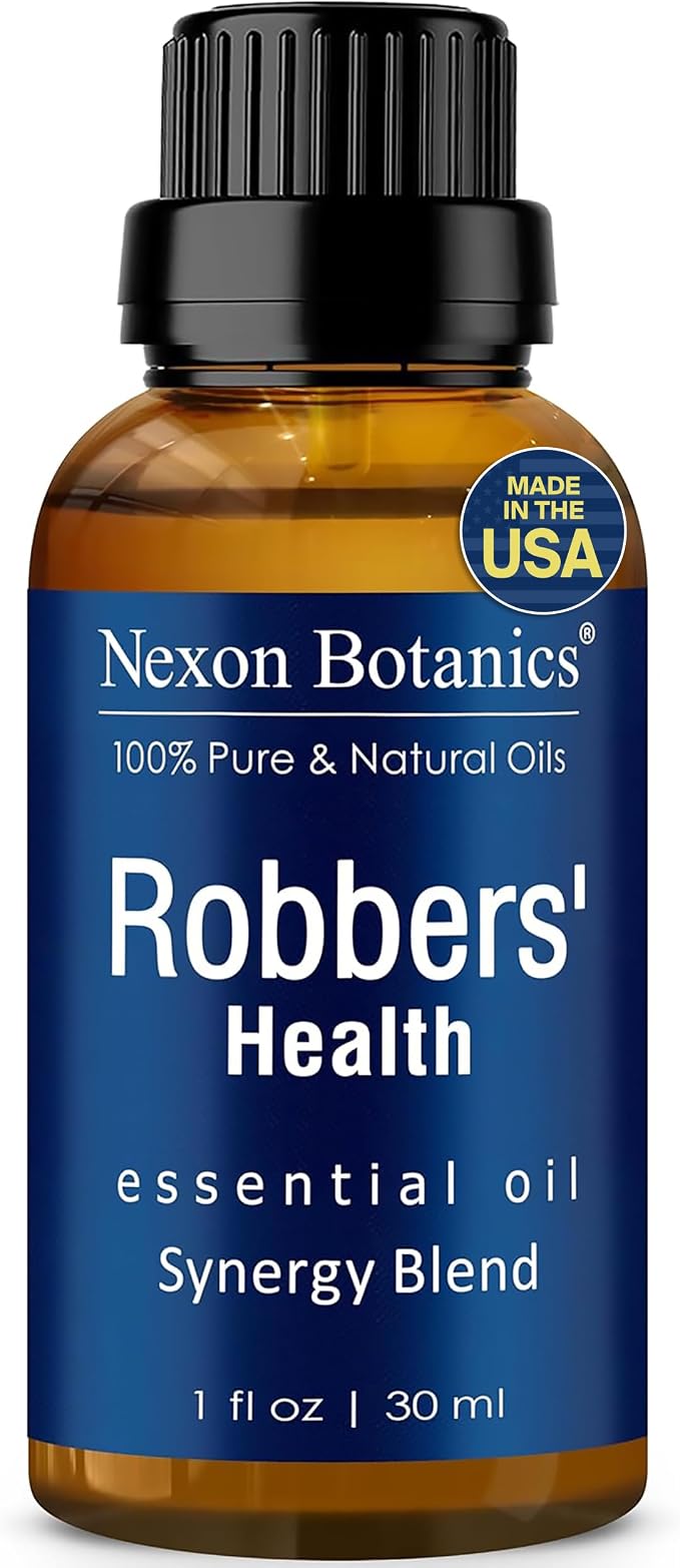 Robbers' everyday comfort Essential Oil Blend 30 ml - Immunity Boosting Thieves Oil - Natural Fighter Shield Against