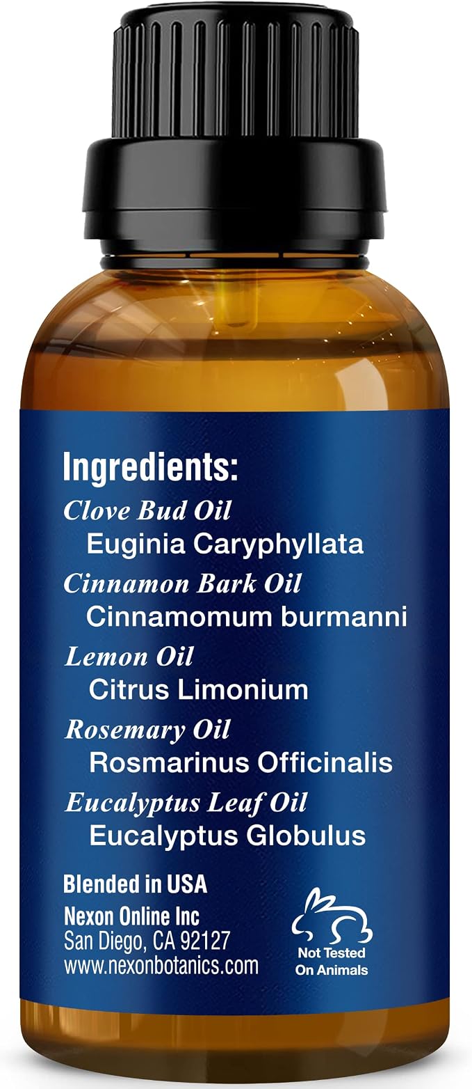 Robbers' everyday comfort Essential Oil Blend 30 ml - Immunity Boosting Thieves Oil - Natural Fighter Shield Against