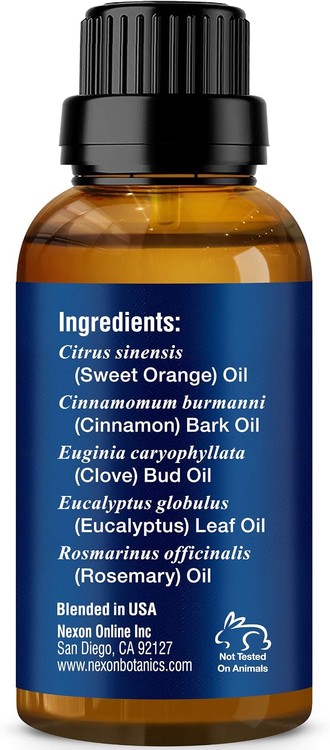 Robbers' Immunity Essential Oil Blend 30 ml - Immune Boost Aromatherapy for Diffusers - Natural Shield Against Impurities