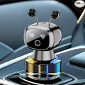 Robot Intelligent Aromatherapy Machine, Smart Cute Robot Car Air Freshener - Fine Spray/Fillable/Four-Gear