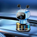 Robot Intelligent Aromatherapy Machine, Smart Cute Robot Car Air Freshener - Fine Spray/Fillable/Four-Gear