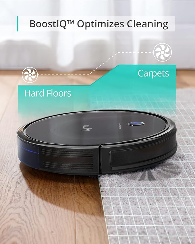 Robot Vacuum 11S MAX, Super Thin, Powerful Suction, Quiet, Self-Charging Robotic Vacuum Cleaner, alternate product view 4