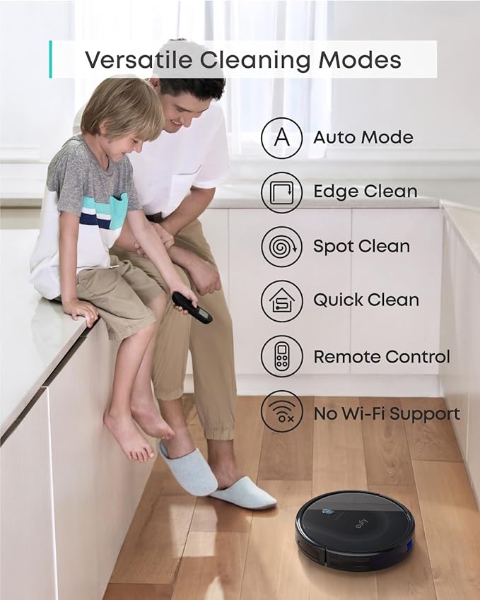 Robot Vacuum 11S MAX, Super Thin, Powerful Suction, Quiet, Self-Charging Robotic Vacuum Cleaner, alternate product view 5