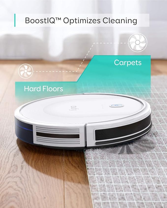 Robot Vacuum 11S MAX, Super-Thin,Powerful Suction, Quiet, Self-Charging Robotic Vacuum Cleaner, alternate product view 4