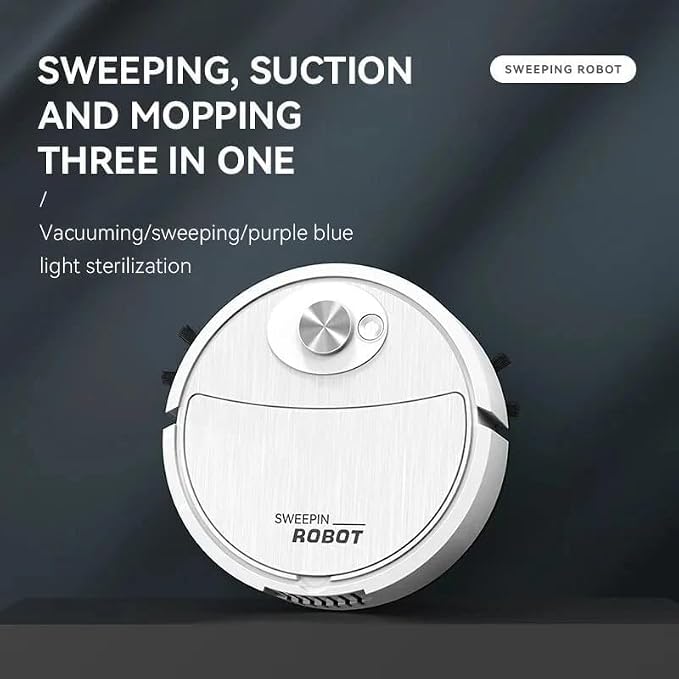 Robot Vacuum and Mop Combo, Automatic Intelligent Cleaning Robot, Ultra-Thin and Silent, Intelligent Navigation,Obstacle