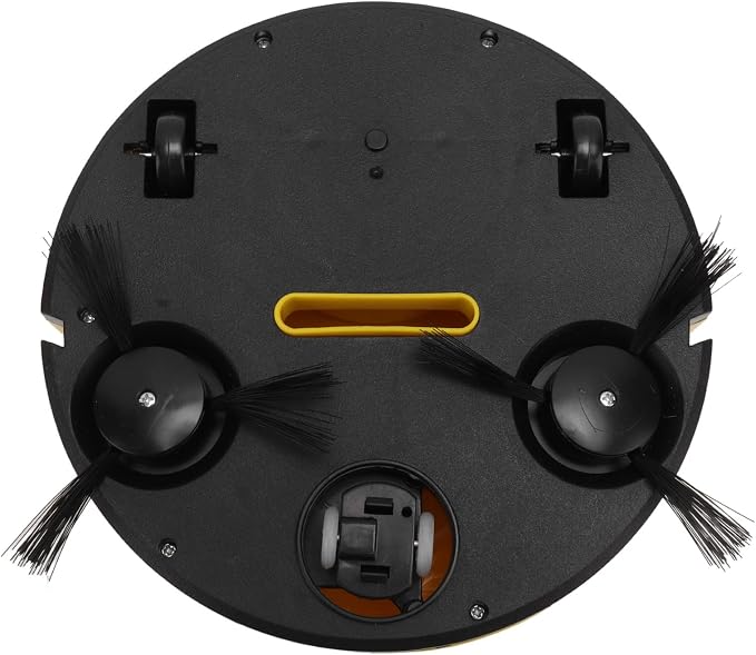 Robot Vacuum Cleaner, Mini Automatic Avoidance USB Charging Smart Sweeping Robot for Wooden Flooring for Carpet (Black)