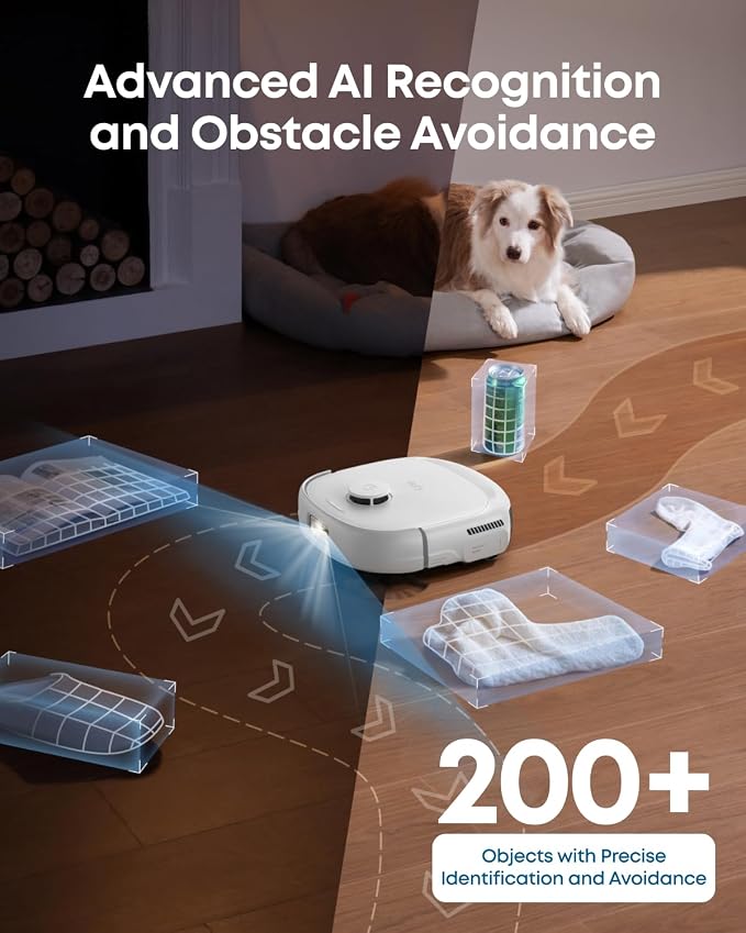 Robot Vacuum E25, HydroJet System with Roller Mop, 20,000 Pa Turbo Suction, All-in-One Robot Vacuum and Mop Combo