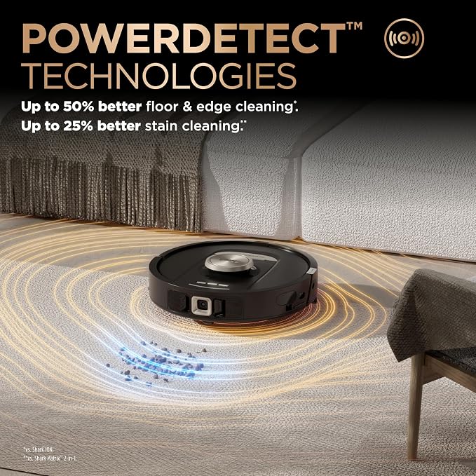 Robot Vacuum & Mop Combo, PowerDetect NeverTouch Pro, Self-Emptying, Self-Refill with Self-Clean Pad Wash & Dry, alternate