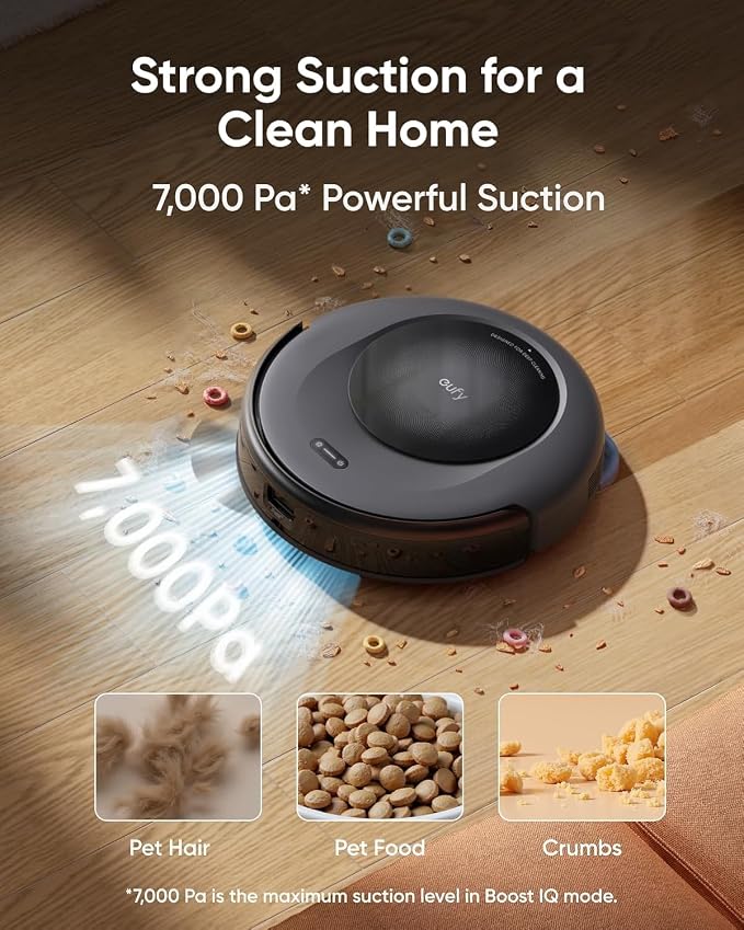 Robot Vacuum Omni C20, Robot Vacuum and Mop Combo, Self Emptying, Auto Mop Washing and Auto Drying for Hands-Free Cleaning