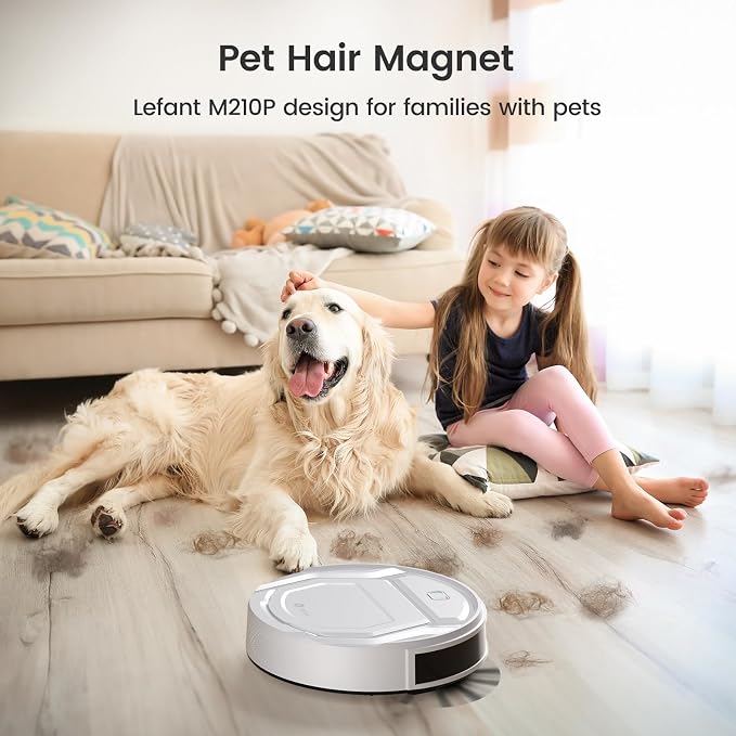 Robot Vacuums, 2200Pa Strong Suction, 120 Min Runtime, alternate product view 2