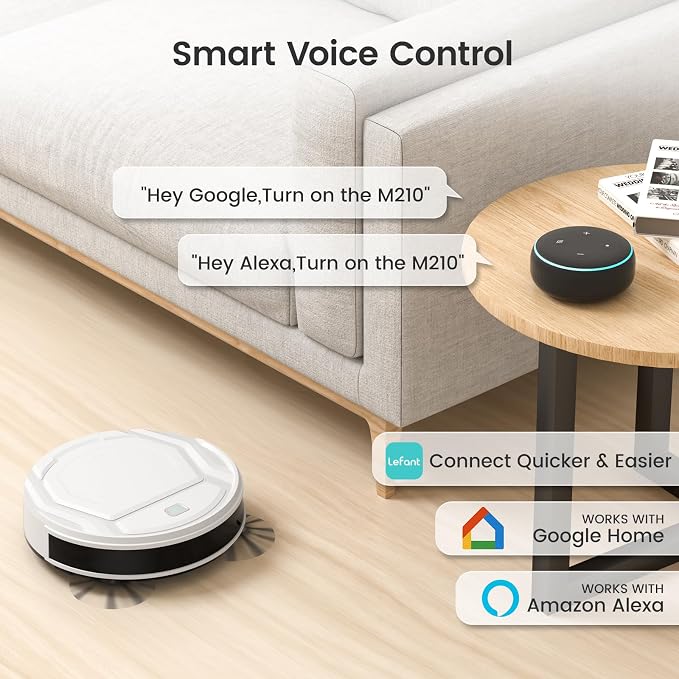 Robot Vacuums, 2200Pa Strong Suction, 120 Min Runtime, alternate product view 8