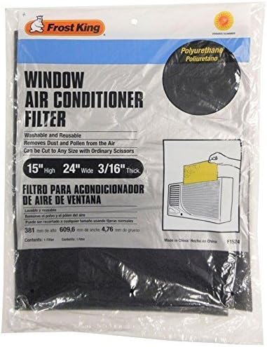 Room Air Conditioner Filter 15 x 24 x 3/16 (2 Pack), product image