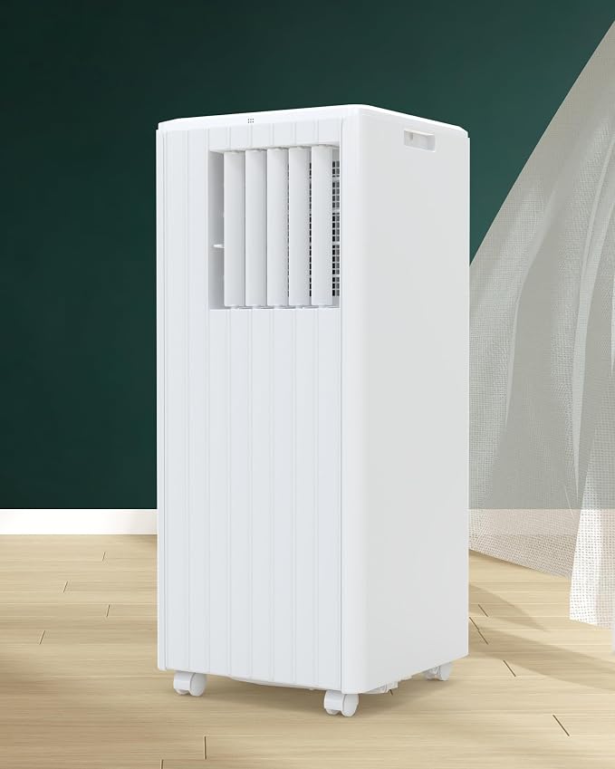 Room Portable Air Conditioner, 8,000 BTU Window Air Conditioner Up to 350 Sq.Ft, 4 Modes Portable AC with Cooling, Fan