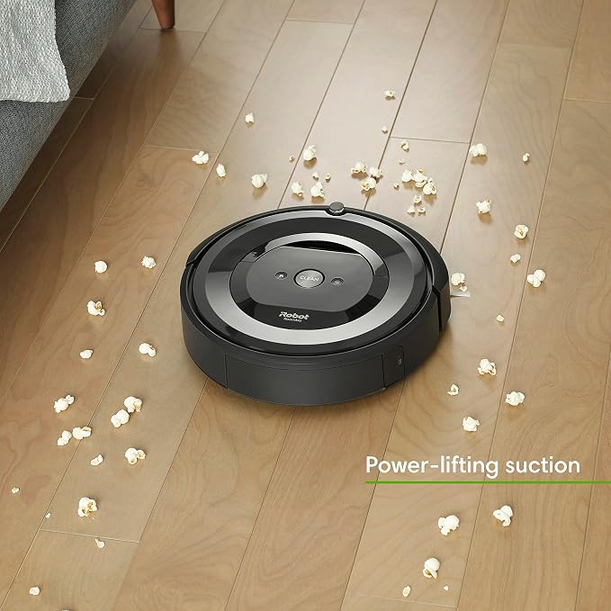 Roomba E5 (5150) Robot Vacuum - Wi-Fi Connected, Works with Alexa, Ideal for Pet Hair, Carpets, Hard, Self-Charging Robotic