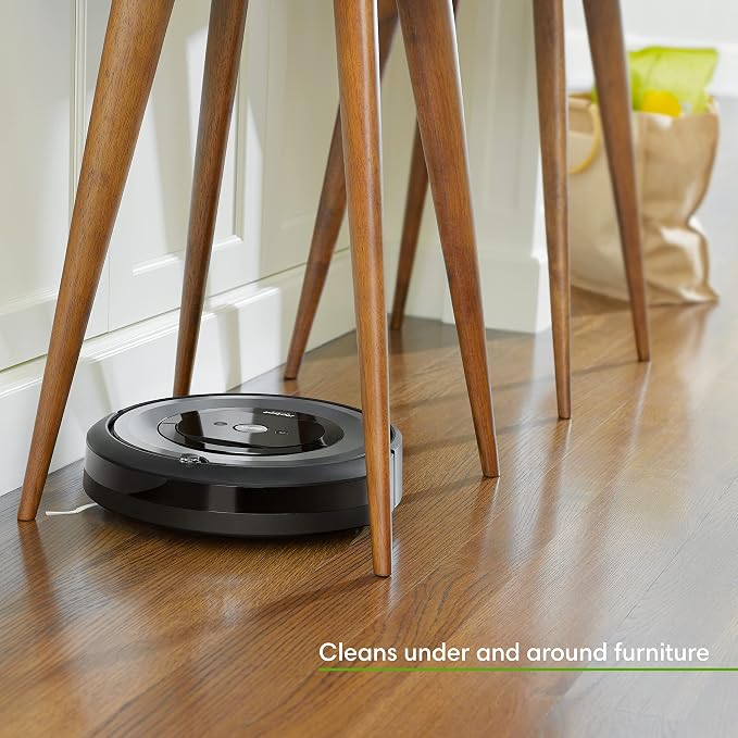 Roomba E5 (5150) Robot Vacuum - Wi-Fi Connected, Works with Alexa, Ideal for Pet Hair, Carpets, Hard, Self-Charging Robotic