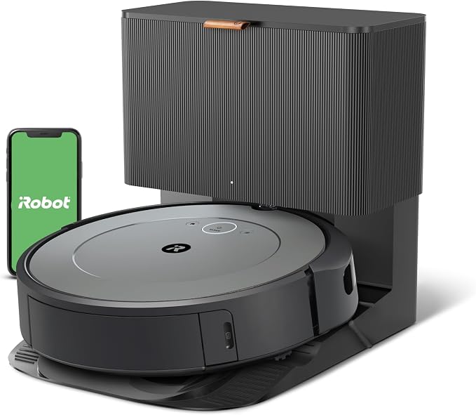 Roomba i3+ EVO (3554) Robot Vacuum - Self-Empty for Up to 60 Days, Clean by Room with Smart Mapping, Compatible with Alexa
